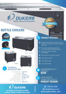 Dukers 50" Horizontal Bottle Cooler