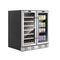 Empava Dual Zone Wine & Beverage Cooler Fridge