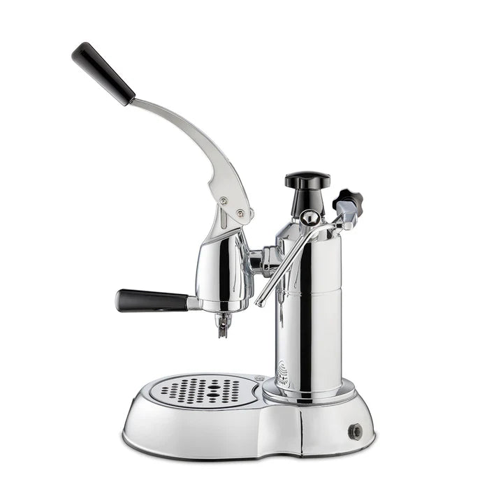 La Pavoni "Stradivari" 8 Cup-Chrome & Black