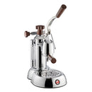 La Pavoni "Stradivari" Europiccola 8 Cup - Chrome with Wood