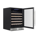 Empava 24 Inch Wine Cooler Wine Fridge 52 Bottles