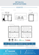 Dukers 48" Kegerator - Solid Door