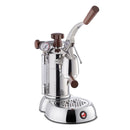 La Pavoni "Stradivari" 16 Cup Professional - Chrome with Wood