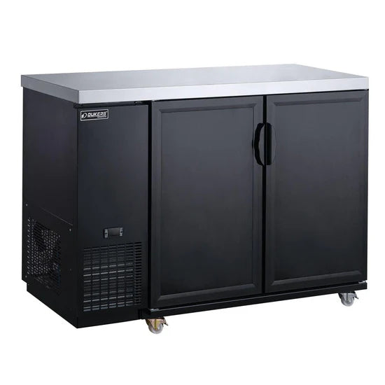 Dukers 60" Back Bar Cooler - Solid Door