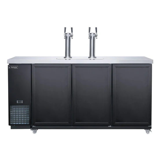 Dukers 72" Kegerator - Solid Door