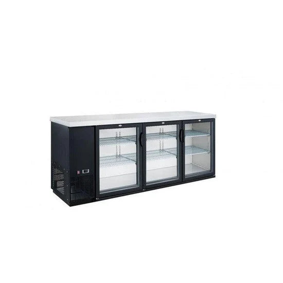 Dukers DBB72-H3 72" Back Bar Cooler - Glass Door